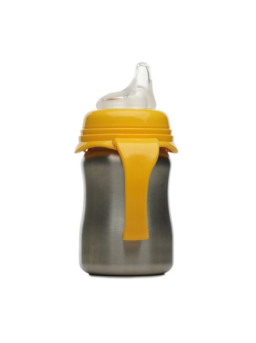 Vaso de aprendizaje 180 ml Thermobaby de acero inoxidable 18/10 con boquilla de silicona flexible - Kiabi