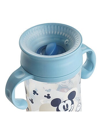 Vaso de aprendizaje 360° a prueba de fugas Mickey con boquilla Thermobaby 395 ml
