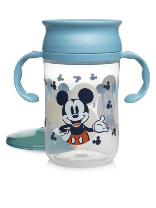 Vaso de aprendizaje 360° a prueba de fugas Mickey con boquilla Thermobaby 395 ml - Kiabi Vaso de aprendizaje 360° a prueba de fugas Mickey con boquilla Thermobaby 395 ml - Kiabi