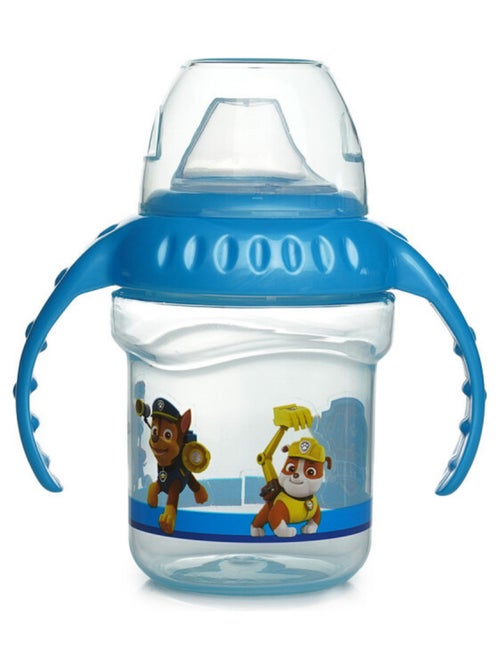 Vaso de aprendizaje Pat'Patrouille 250 ml anti-fugas de silicona Thermobaby - Kiabi