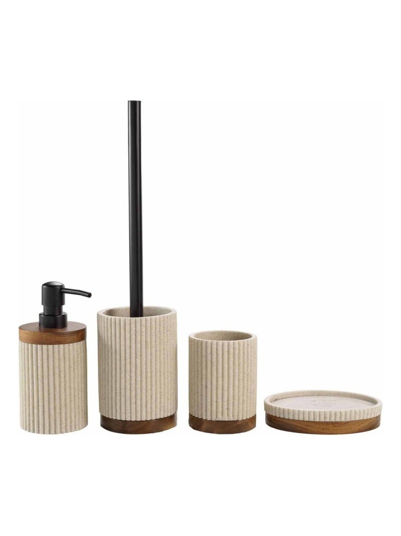 Vaso para baño Beige claro - Kiabi