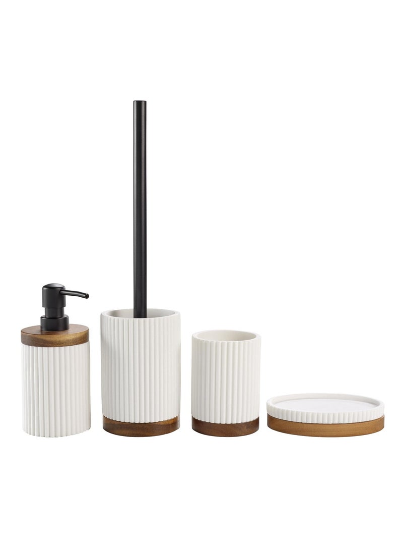 Vaso para baño Blanco - Kiabi