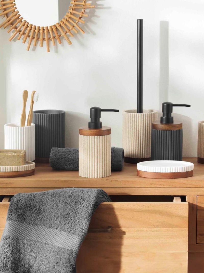 Vaso para baño Gris antracita - Kiabi