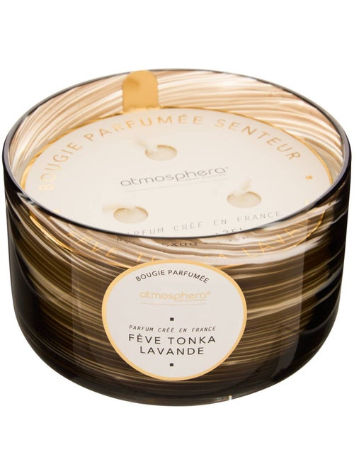Vela perfumada haba tonka lavanda 540g - Kiabi Vela perfumada haba tonka lavanda 540g - Kiabi