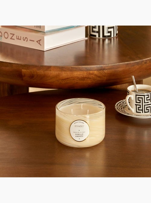 Vela perfumada wavy amber vanilla 540g - Kiabi Vela perfumada wavy amber vanilla 540g - Kiabi