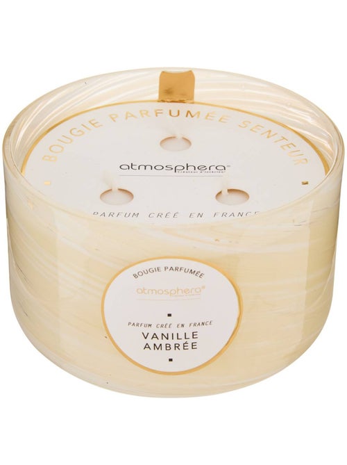 Vela perfumada wavy amber vanilla 540g - Kiabi Vela perfumada wavy amber vanilla 540g - Kiabi