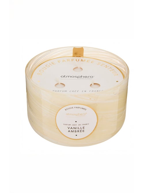 Vela perfumada wavy amber vanilla 540g - Kiabi Vela perfumada wavy amber vanilla 540g - Kiabi