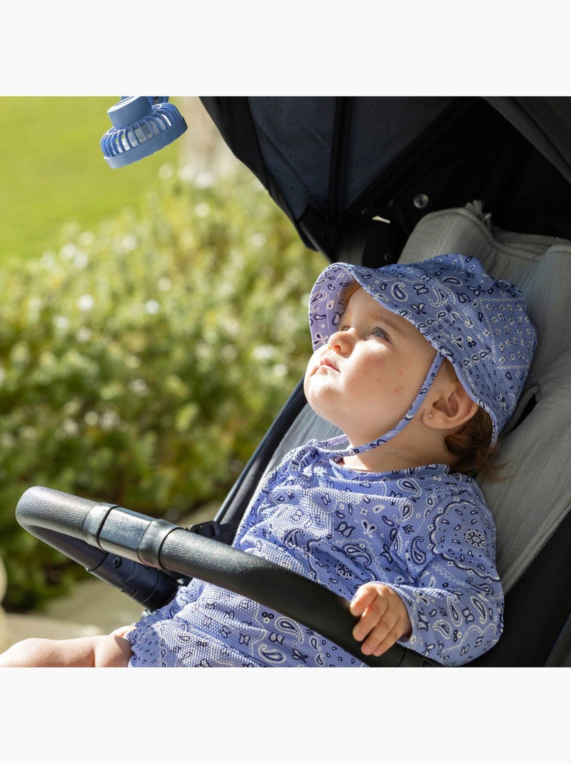 Ventilador portátil carrito bebé | Walking Mum Azul - Kiabi