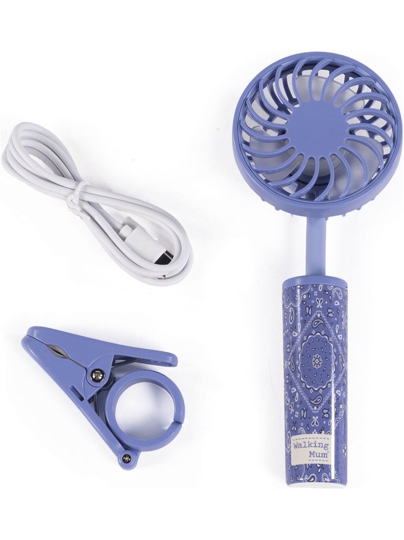 Ventilador portátil carrito bebé | Walking Mum Azul - Kiabi