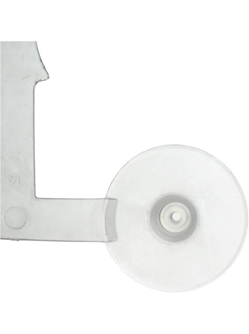 Ventosas para anillo de baño AQUAFUN Blanco - Kiabi
