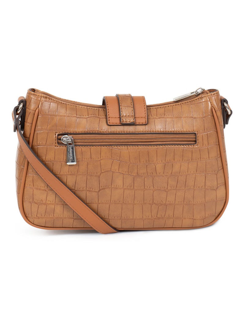 VERA - Bolso bandolera Marrón avellana - Kiabi