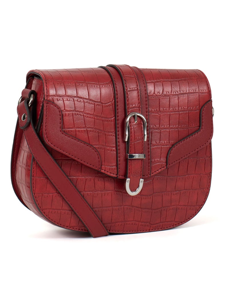 VERA - Bolso bandolera Rojo carmín - Kiabi