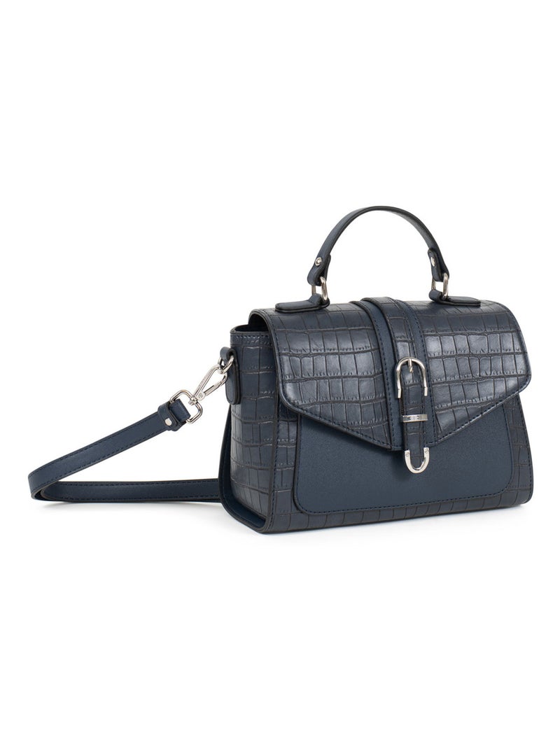 VERA - Bolso con 1 asa Azul marino - Kiabi