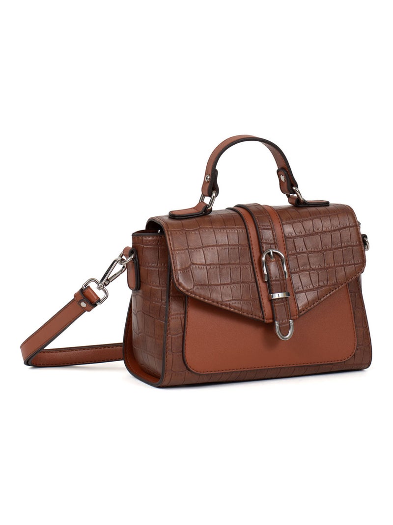 VERA - Bolso con 1 asa Marrón - Kiabi