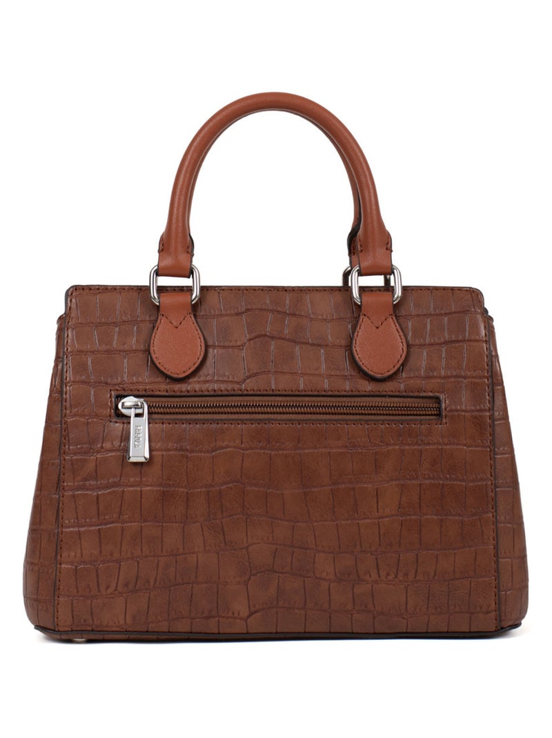 VERA - Bolso con 2 asas Marrón - Kiabi