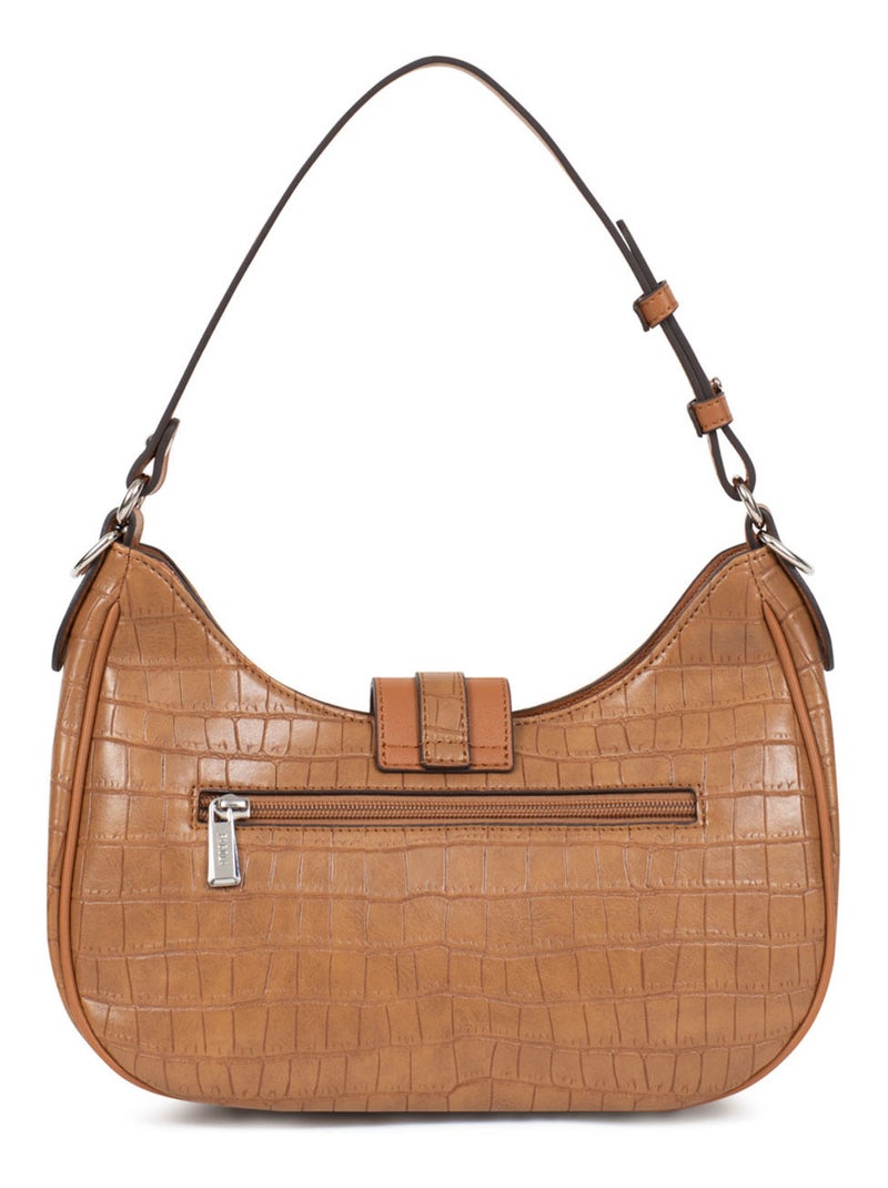 VERA - Bolso de hombro con 1 asa Marrón avellana - Kiabi