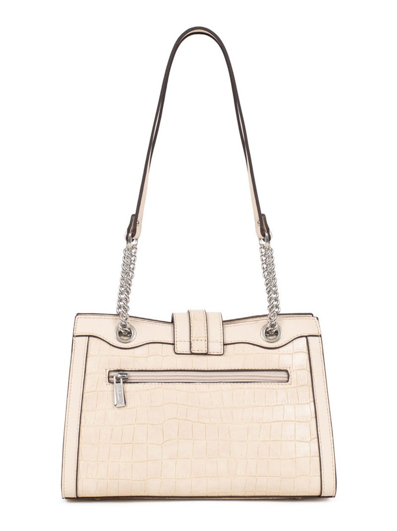 VERA - Bolso de hombro con 2 asas Nude - Kiabi