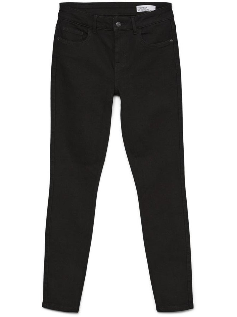 Vero Moda - Vaqueros pitillo para mujer Negro - Kiabi