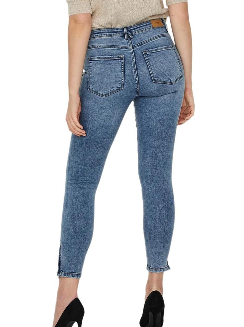Vero Moda - Vaqueros Slim para Mujer Azul - Kiabi