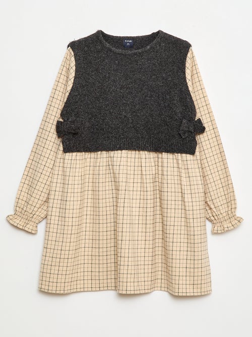 Vestido 2 en 1 - Kiabi