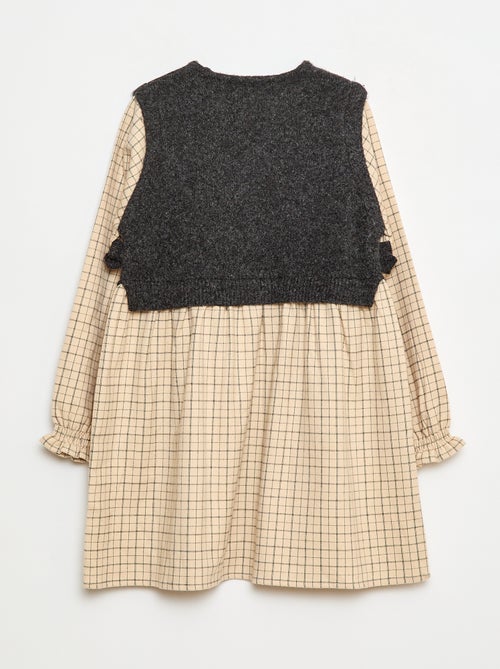 Vestido 2 en 1 - Kiabi