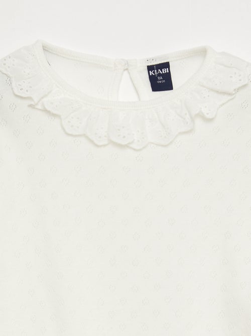 Vestido 2 en 1 de terciopelo con strass - Kiabi