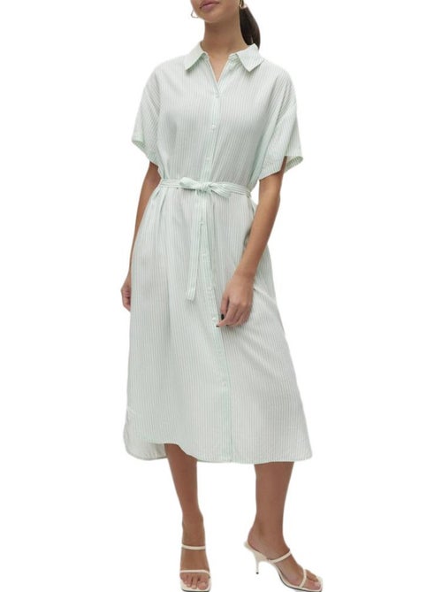 Vestido a Rayas Vero Moda para Mujer - Kiabi