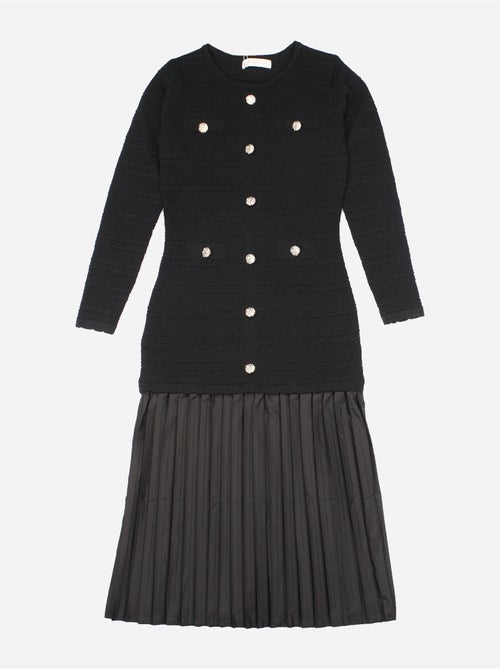 Vestido abotonado - Kids Star - Kiabi Vestido abotonado - Kids Star - Kiabi