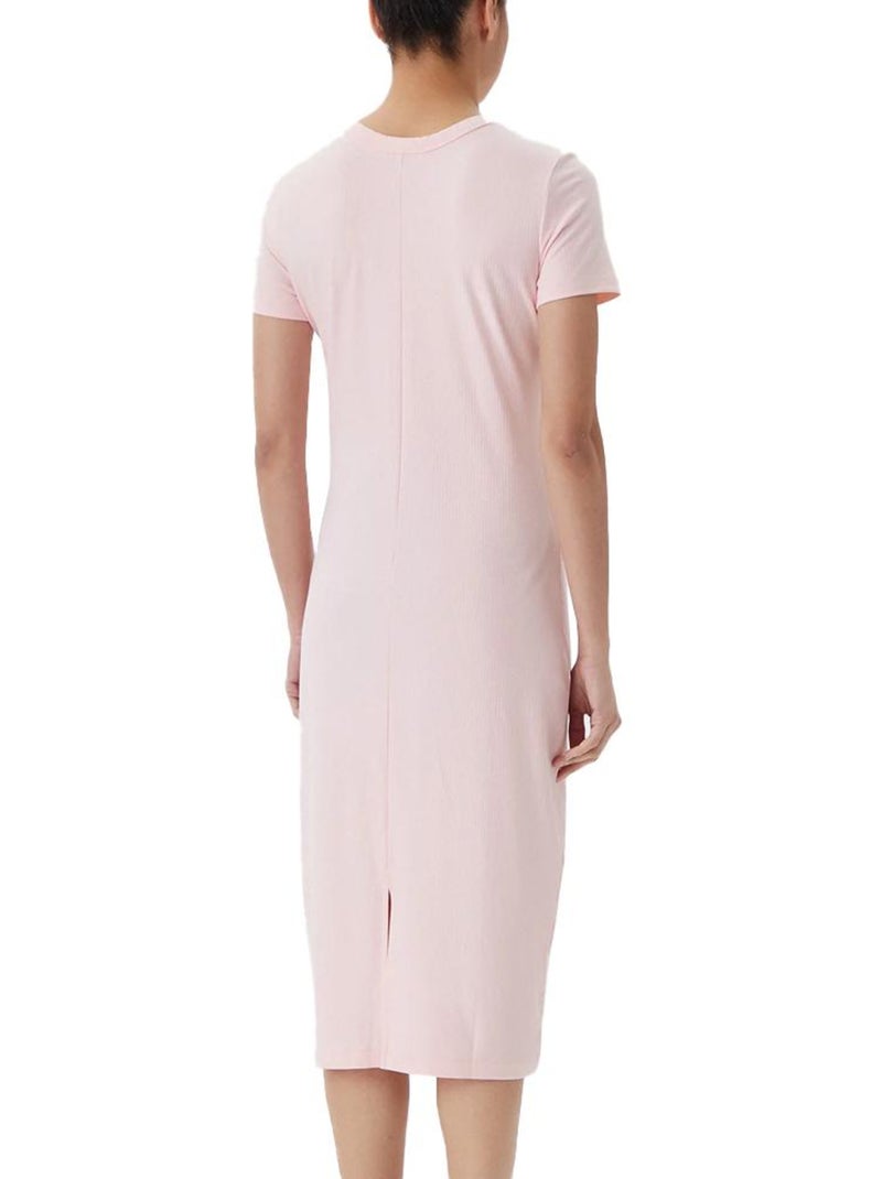 Vestido ajustado mujer tommy hilfiger Rosa - Kiabi