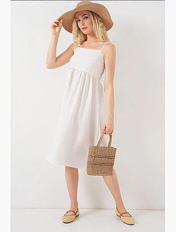 Vestido ayrobin de tirantes bdart