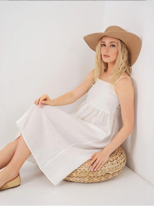 Vestido ayrobin de tirantes bdart - Kiabi Vestido ayrobin de tirantes bdart - Kiabi