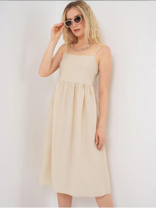 Vestido ayrobin de tirantes bdart - Kiabi Vestido ayrobin de tirantes bdart - Kiabi