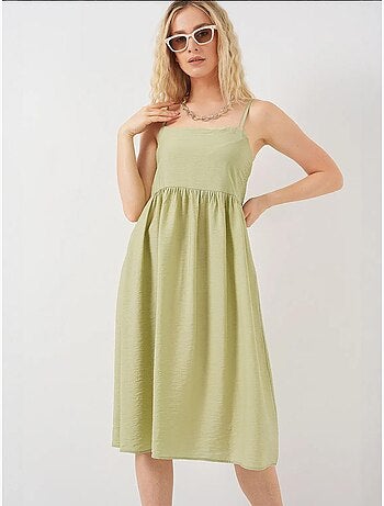 Vestido ayrobin de tirantes bdart