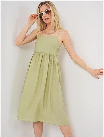 Vestido ayrobin de tirantes bdart