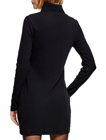 Vestido calvin klein jeans para mujer con etiqueta tejida