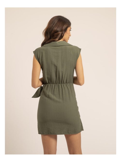 Vestido camisa corto ISRA - Kiabi