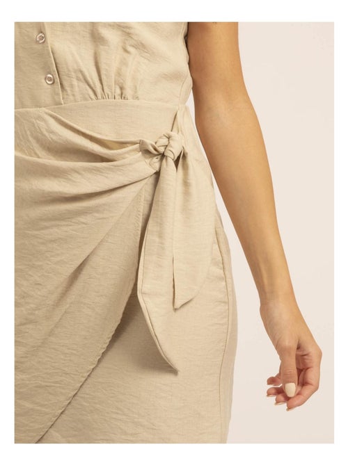 Vestido camisa corto ISRA - Kiabi