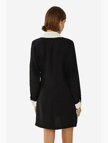 Vestido camisero abotonado hiccup