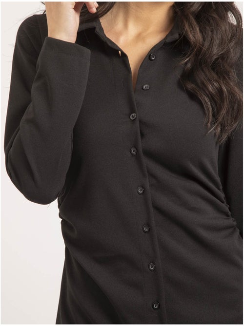 Vestido camisero corto IRATIA - Kiabi