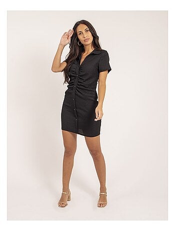 Vestido camisero corto IRIKI