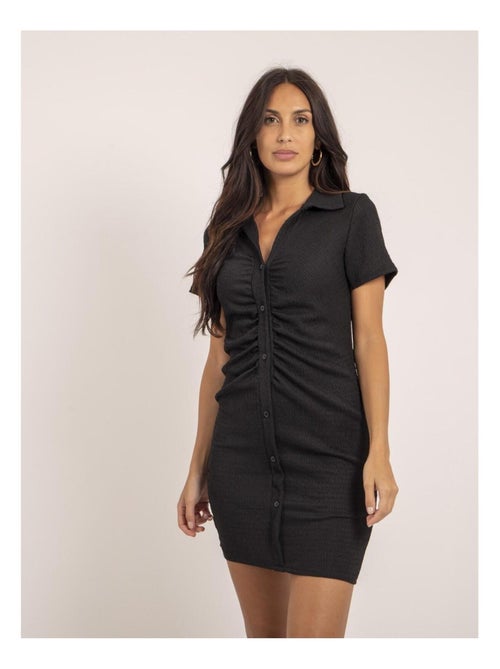 Vestido camisero corto IRIKI - Kiabi