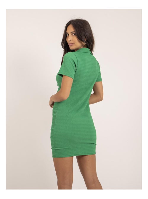 Vestido camisero corto IRIKI - Kiabi
