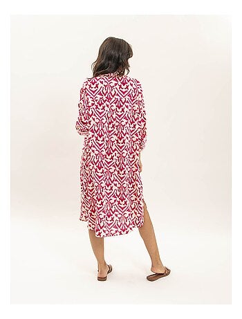 Vestido camisero estampado IRVINIE