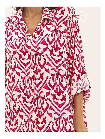Vestido camisero estampado IRVINIE