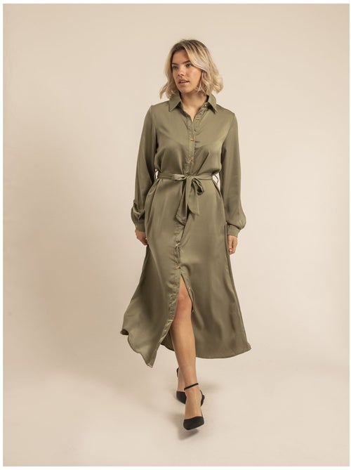 Vestido camisero largo ISELINE - Kiabi