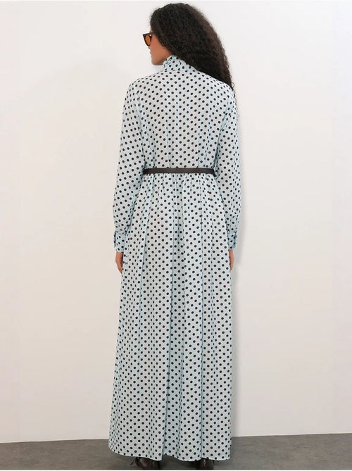 Vestido camisero maxi de lunares bdart - Kiabi Vestido camisero maxi de lunares bdart - Kiabi