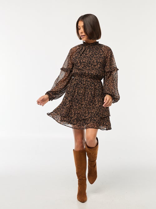 Vestido camisero - Kiabi