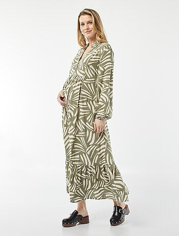 Vestido camisero premamá