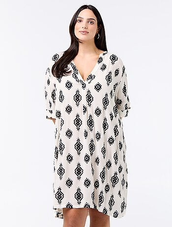 Vestido camiseta corto