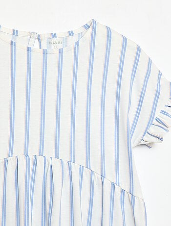 Vestido camiseta de manga corta